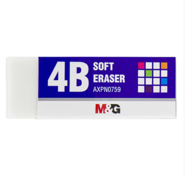 M&G Soft Eraser 65x24x11mm