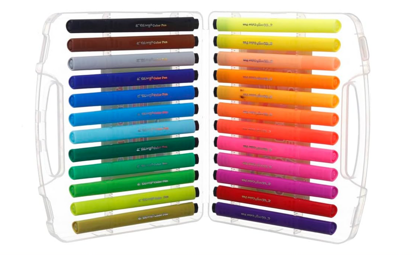 Watercolor Brush Pen Complet - Multi-couleur - 24pcs