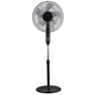 MIDEA VENTILATEUR A PIED - 3 VITESSES - 5 HELICES - NOIR / BLANC