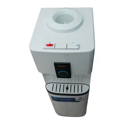 MIDEA DISTRIBUTEUR D’EAU – 3 ROBINETS - ARMOIRE SPACIEUX DE 20LT - NOIR / BLANC