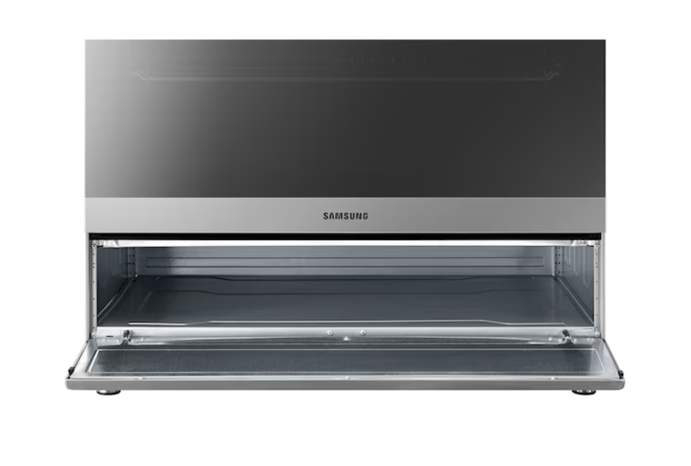 SAMSUNG Gazinière 5 feux - Allumage automatique – Rôtisserie – NY90T5010SS/FA