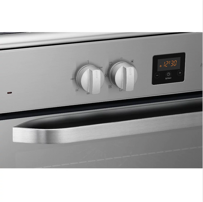 SAMSUNG Gazinière 5 feux - Allumage automatique – Rôtisserie – NY90T5010SS/FA