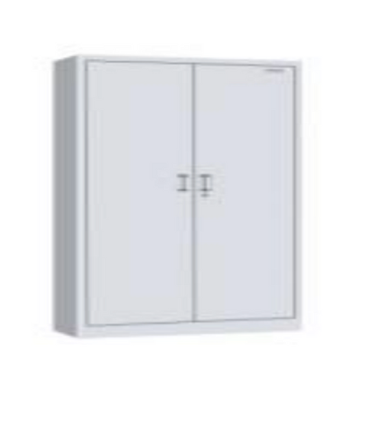 ARMOIRE DE BUREAU HAUTE EN ACIER - 2 PORTES - MK-W008