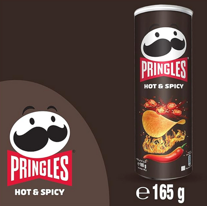 PRINGLES® HOT & SPICY CRISPS 165G