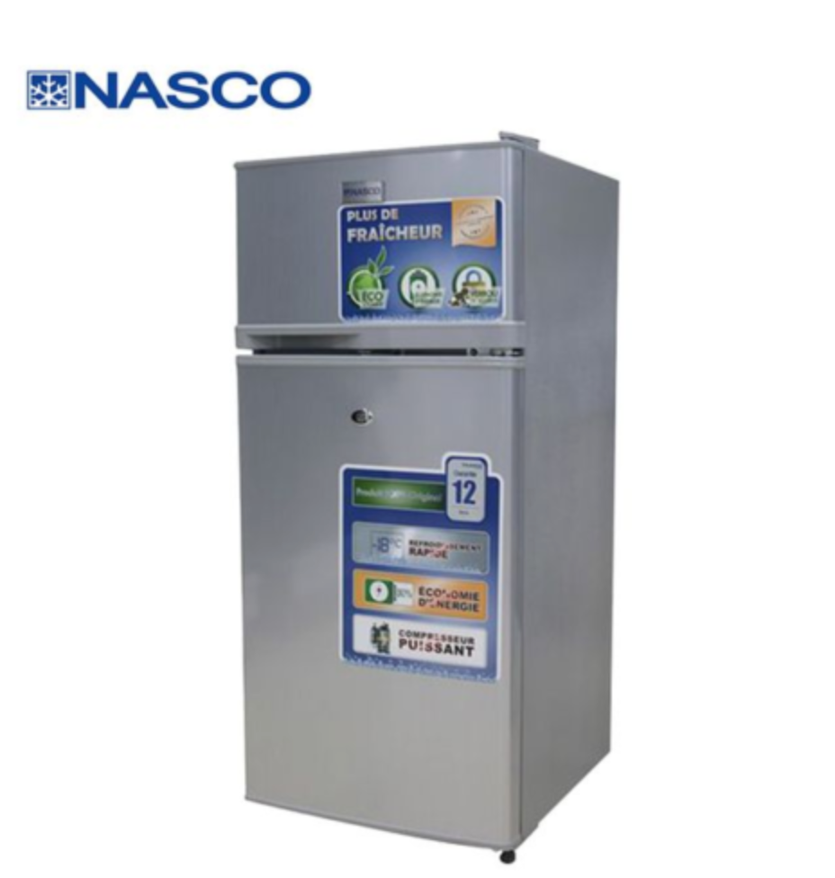 NASCO Mini Refrigerateur - 95 L – SILVER ECO – KNASF2-200S