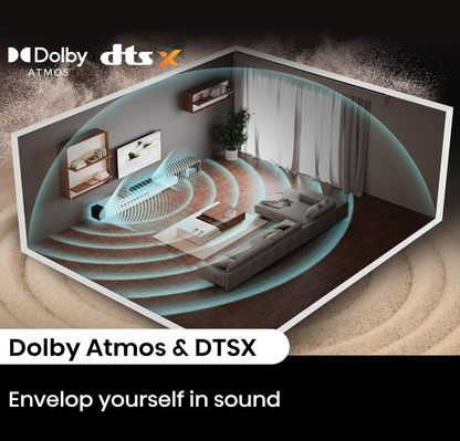 HISENSE BARRE DE SON - 280W - DOLBY ATMOS - DTSX - SANS FIL - AX3100G