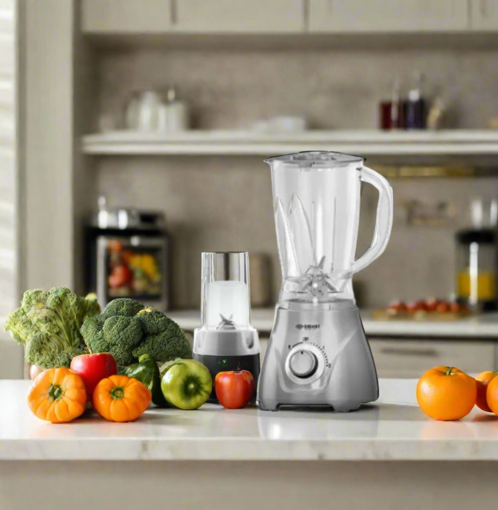 SMART TECHNOLOGY Blender Mixeur - Gris - 2 in 1 - STPE-1020G