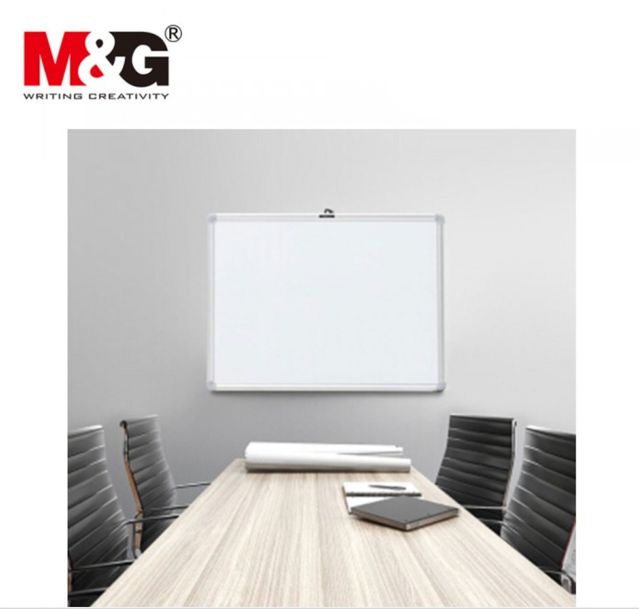 M&G Tableau-blanc effaçable à sec 45X60cm