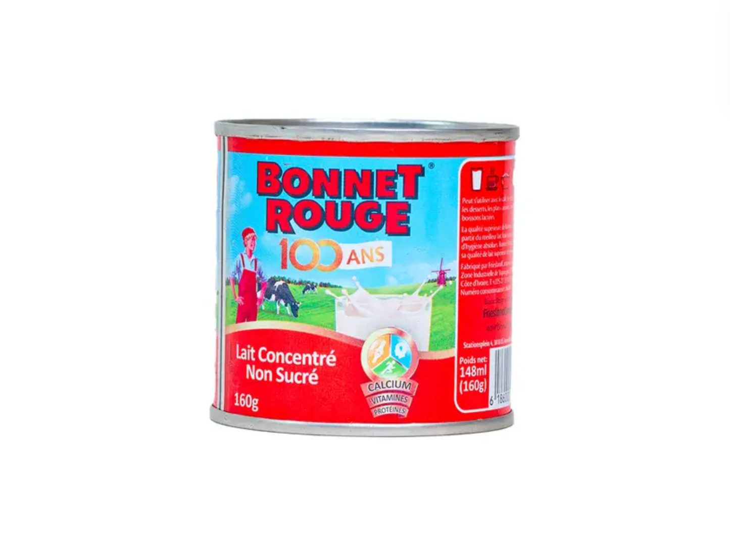 Bonnet Rouge Lait Concentré - 380g / 150g