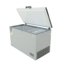 NASCO Congélateur Horizontal - 1 porte – 390 L – Gris - HNAS-450